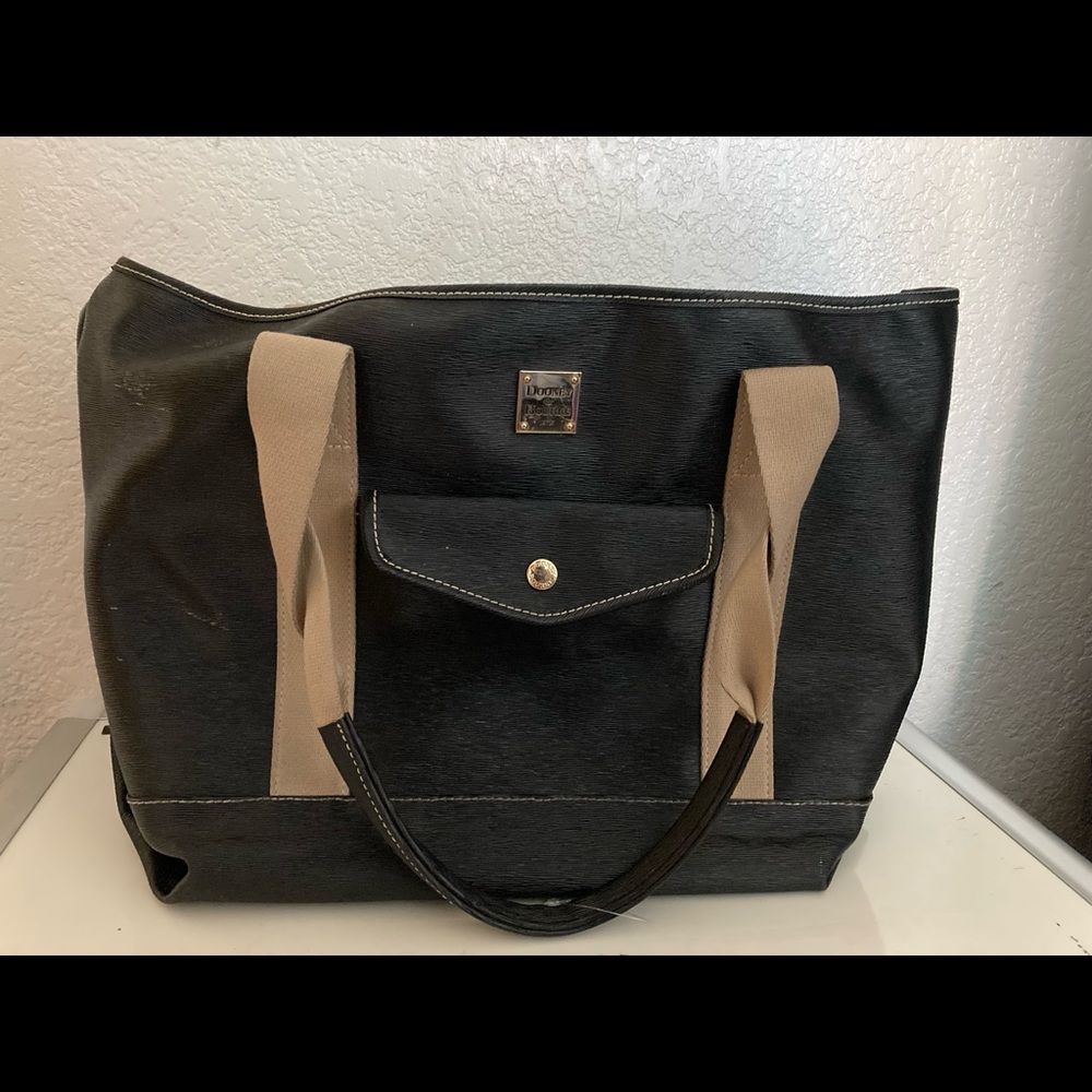 Rooney and Bourke big black tote bag purse Great Condition !!